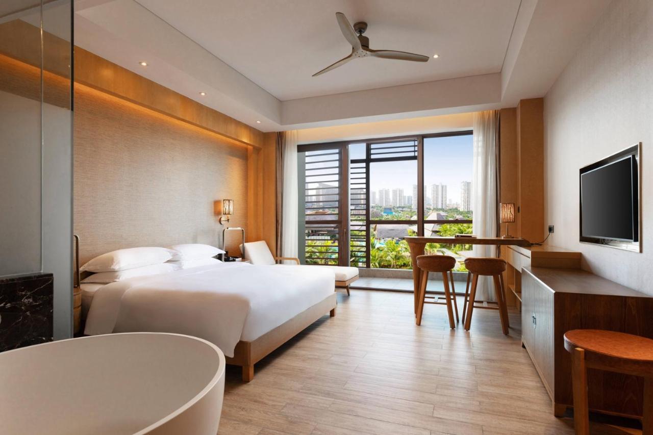 Mangrove Tree Resort World Sanya Bay King Palm Tower Exterior foto