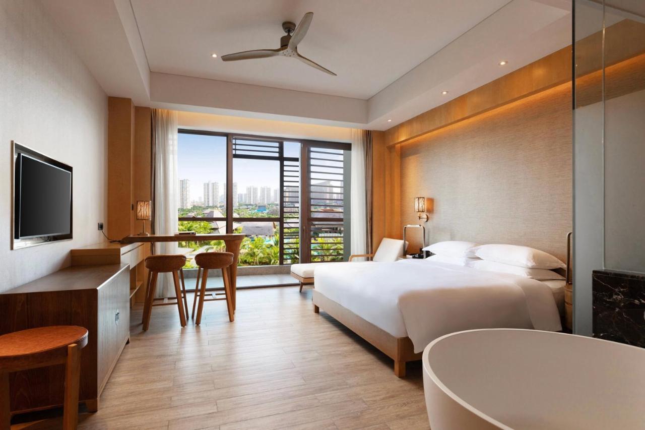 Mangrove Tree Resort World Sanya Bay King Palm Tower Exterior foto