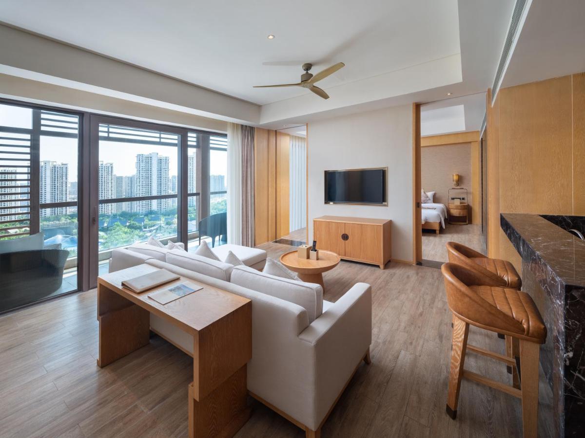 Mangrove Tree Resort World Sanya Bay King Palm Tower Exterior foto